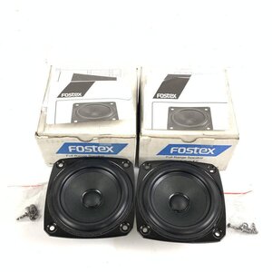 美品 FOSTEX フォステクス P1000K ペア フルレンジ ユニット 説明書等(各１)/ネジ類(各１式)/元箱(各１)付き◆簡易検査品