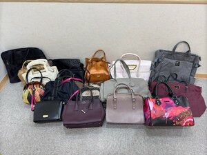 【SOB2609aHR】1円～ バッグおまとめ kate spade FURLA Samantha Thavasa Desigual 他 ハンドバッグ トートバッグ ショルダーバッグ