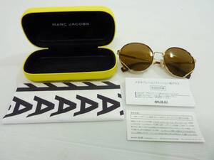 CV4985th 展示品 美品 MARC JACOBS マーク ジェイコブス サングラス MJ 1047/S 01Q70 59□18 140