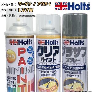 holts ペイントスプレー ワーゲン / アウディ LA7W レフレックスシルバーM ホルツ MINIMIX クリアスプレー プラサフ グレースプレー セット