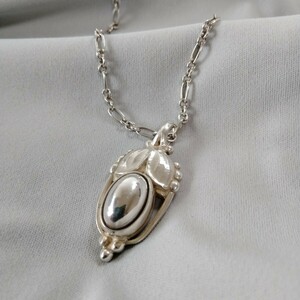 1円　良品　ジョージジェンセン　Georg Jensen 　2003　★　ネックレス　ペンダントヘッド　★　シルバー925　 SILVER　MA06 