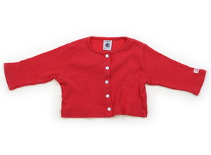 プチバトー PETIT BATEAU カーディガン 60サイズ 女の子 子供服 ベビー服 キッズ