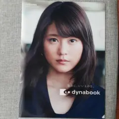 有村架純　クリアファイル　dynabook