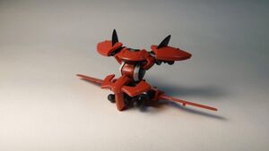 HG 1/144 サーシェス専用 AEUイナクトカスタム(ガンダム00)　胴体※シール添付、パーツ欠品アリ　ガンプラ 完成品 ジャンク