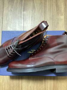 ISETAN 靴博用製作 JALAN SRIWIJAYA HORWEEN CORDOVAN使用 ダービーブーツ ジャランスリワヤ コードバン ホーウィン