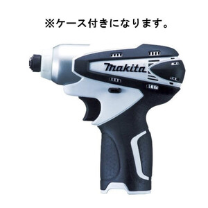 【ケース付】マキタ[makita] 10.8V充電式インパクトドライバ TD090DZW(白・本体+ケース)