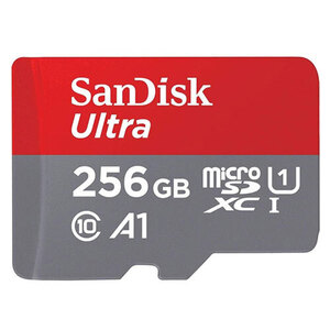 SanDisk microSDXCカード 25G6B Ultra UHS-1 A1 R:150MB/s 海外リテール品 SDSQUAC-256G-GN6MN /l