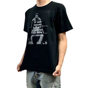 新品 モハメド アリ VS アントニオ 猪木 異種格闘技 試合 メッセージ Tシャツ S M L XL ビッグ オーバー サイズ XXL~5XL ロンT パーカー 可