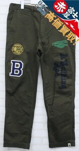 3P8456/A BATHING APE ワークパンツ 1920-152-023 アベイシングエイプ