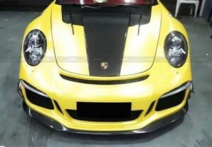 ●ポルシェ 991カレラ用 GT3RSタイプ フロントバンパーセット/C2S/GTS/GT3/ハーフカーボン/最安値挑戦/人気商品/エアロ/PORSCHE