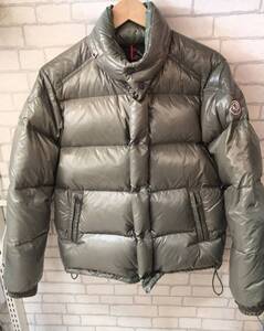 MONCLER モンクレール ダウンジャケット カーキ 41301-50-68950 サイズ1 メンズ JS-409664