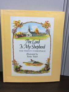 洋書　ターシャ・テューダー 絵本　かみさまはひつじかい　The Lord Is My Shepherd　Tasha Tudor　F12406