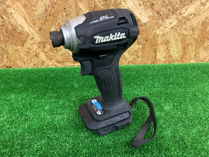 【回転OK・ジャンク品】マキタ/makita　18V 充電式インパクトドライバー　TD172DZ(黒)　h673