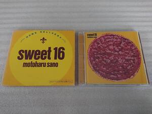 CD 佐野元春 sweet 16 MOTOHARU SANO 初回 限定