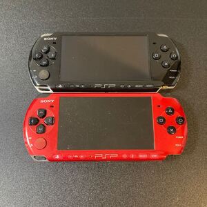 SONY PSP本体 PSP-3000 ジャンク2台