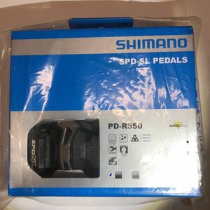 【021新品未使用】 シマノ SHIMANO SPD-SL ペダル PD-R550 ブラック
