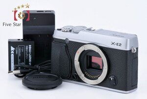 【中古】FUJIFILM 富士フイルム X-E2 シルバー ミラーレス一眼カメラ