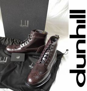 ★新品激安★ALFRED DUNHILL アルフレッドダンヒル★イタリア製ブーツ★定価１2万８５２０円★サイズ４０★