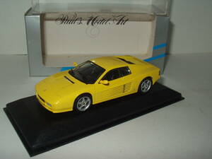 PMA Ferrari 512 TR / 銀箱ミニチャンプス フェラーリ 512 TR ( 1:43 ) イエロー