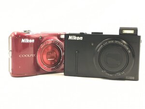 ♪▲【Nikon ニコン】コンパクトデジタルカメラ 2点セット COOLPIX P300/L32 まとめ売り 0217 8