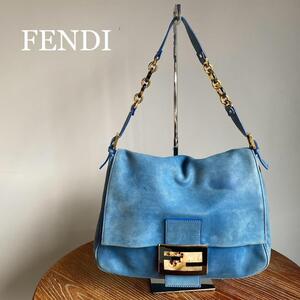 『FENDI』フェンディー ロゴプレートトートバッグ