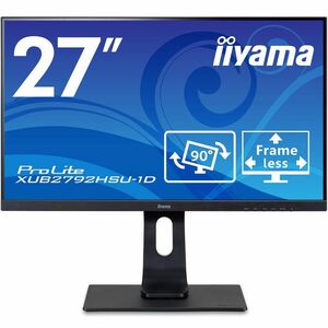 マウスコンピューター iiyama モニター ディスプレイ XUB2792HSU-B1D(27型/IPS方式/3辺フレームレス/広視野角/非