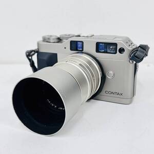 【動作確認済み】CONTAX G1 コンタックス レンジファインダー フィルム 一眼レフ カメラ Carl Zeiss Sonnar 2.8/90 T* 現状品