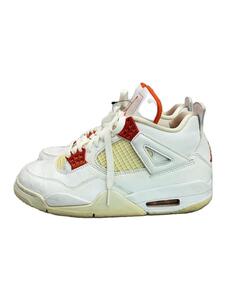 NIKE◆AIR JORDAN 4 RETRO/25.5cm/WHT