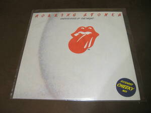 【中古レコード】ROLLING STONES「UNDERCOVER OF THE NIGHT」【ローリング・ストーンズ/dub version/再生確認済】