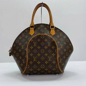 1円 ルイヴィトン Louis Vuitton モノグラム エリプス ショルダーバッグ ブラウン YH221