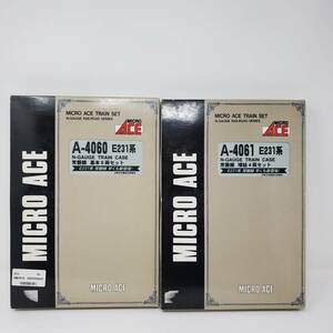 MICRO ACE Nゲージ鉄道模型　　A-4060 A-4061 E231系　常磐線基本6両セット&増結セット4両セット　