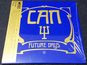 [帯付・紙ジャケ] CAN - Future Days 国内盤 Remastered CD P-Vine - PCD-22205 シュリンク 2006年 Holger Czukay, Damo Suzuki