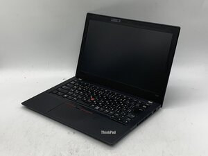 【ハード王】1円～/ノート/Lenovo ThinkPad X280 20KES3KF00/Corei5-8250U/8GB/ストレージ無/6705-S