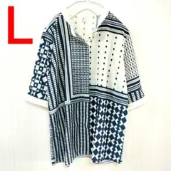 CLASSIC FASHION COLLECTION　ブラウス　L　匿名配送