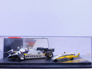 ☆ Quartzo RENAULT RE30B WINNER FRENCH GP #16 RENE.ARNOUX 1/43 ルノー ☆