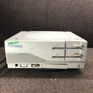 DT98-421 激安 PC98 デスクトップ NEC PC-9801RX2 HDD欠品 通電確認済み ジャンク