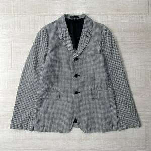 16ss 2016 BLACK COMME des GARCONS ブラック コム デ ギャルソン ギンガムチエック ジャケット JACKET MADE IN JAPAN 日本製 サイズ L