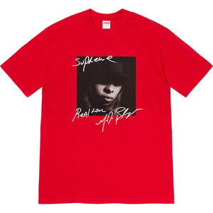 希少★新品本物【赤★Mサイズ】★Mary J. Blige Tee メアリー ブライジ Tシャツ 正規店購入 シュプリーム 限定 入手困難 Supreme 2019A/W