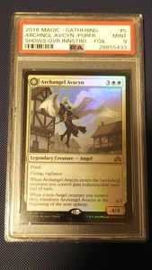 MTG 大天使アヴァシン foil 英語　鑑定品 【PSA9】