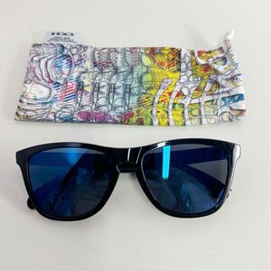 【新品同様】OAKLEY オークリー　frogskins ブラック　サングラス　フルリム　袋付きOK244226