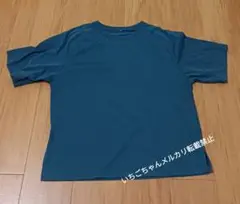 濃青のTシャツ　M レディース