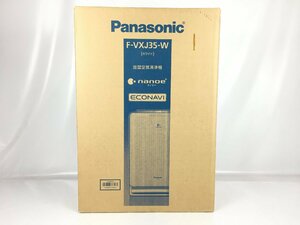 【未開封品】 Panasonic パナソニック 加湿空気清浄機 F-VXJ35-W ホワイト 白 ナノイー エコナビ wa◇106