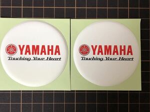 ヤマハ ビトロエンブレム 未使用品 2枚セット 送料込み ワイズギア純正 YAMAHA ステッカー デカールw