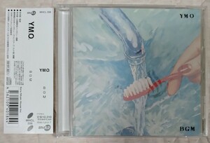 BGM YMO 旧規格リマスター帯付国内盤中古CD ビー・ジー・エム 細野晴臣 坂本龍一 高橋幸宏 松武秀樹 yellow magic orchestra MHCL208