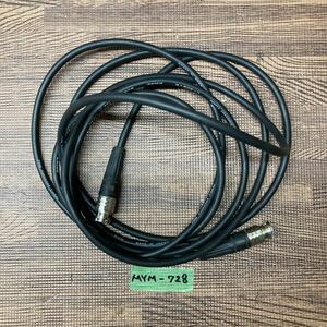 MYM-728 激安 楽器用 シールド ケーブル 75Ω Coaxial Cable L-3C2VS CANARE 806 中古 現状品