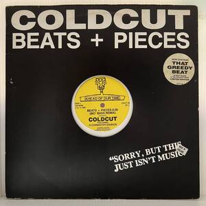 Hip Hop Breakbeat 12 - Coldcut - Beats + Pieces - Ahead Of Our Time - VG