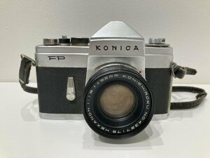 【O01838】KONICA コニカ フィルムカメラ FP 52mm 1:1.8 動作未確認 中古現状品