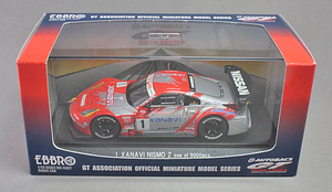 EBBRO エブロ 1/43【43571】XANAVI NISMO Z JGTC 2004 SILVER/RED