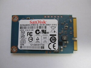 SANDISK SSD 16GB SDSA5DK 　 動作品