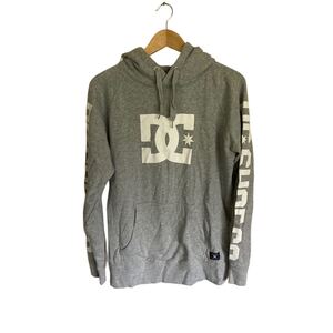 DC SHOE コットンスウェット パーカーグレー　M